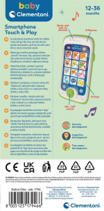 Clementoni Älypuhelimen Touch & Play