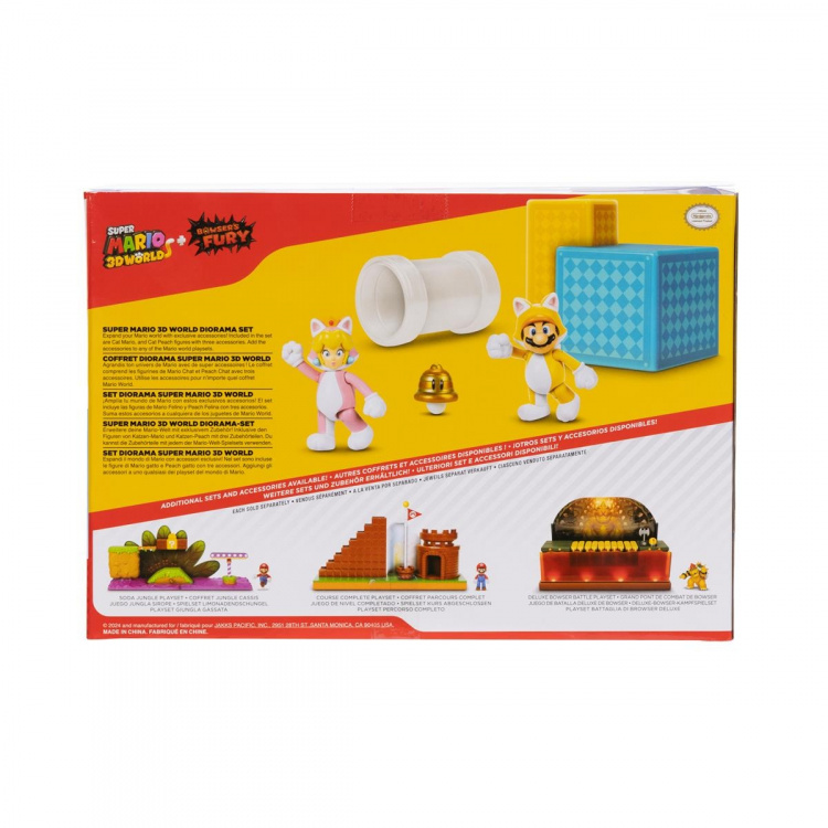 JAKKS Pacific Super Mario 2.5 tuuman dioraamasarja 3D World