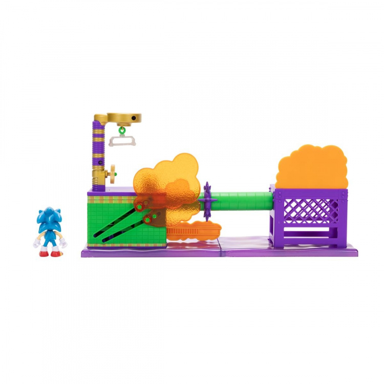 JAKKS Pacific Sonic the Hedgehog 2.5 tuuman leikkisetti Öljy Ocean (valtameri)