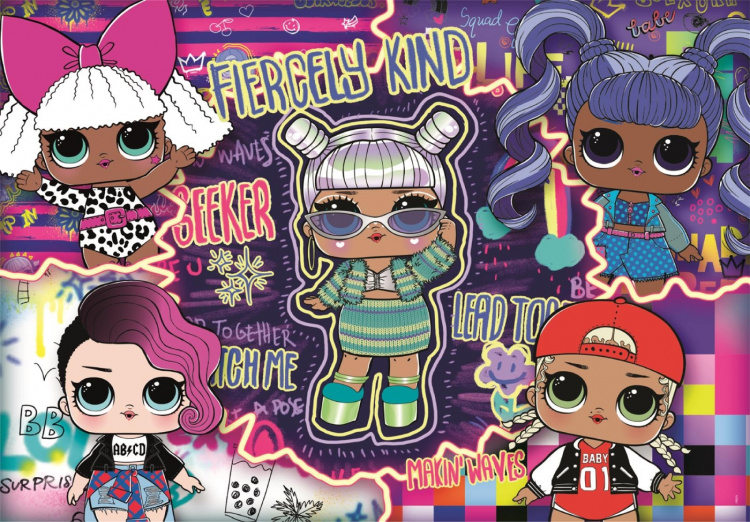 Clementoni 104 kpl palapelit Lapset LOL