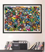 Clementoni 1000 kpl CB High Quality Collection DC Comics Mahdotonta