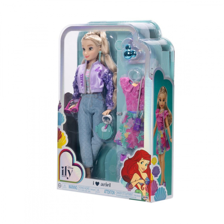 JAKKS Pacific Disney ily 4EVER -muotinukke, jossa on Arielin inspiroima lisämuoti