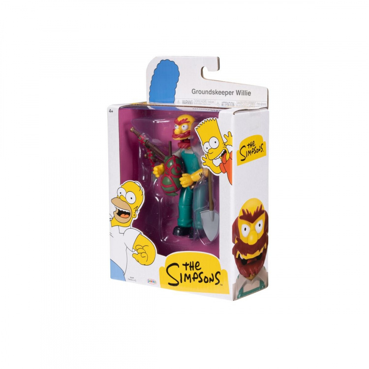 JAKKS Pacific Simpsonit 5 tuuman hahmo Viljelijä Willie
