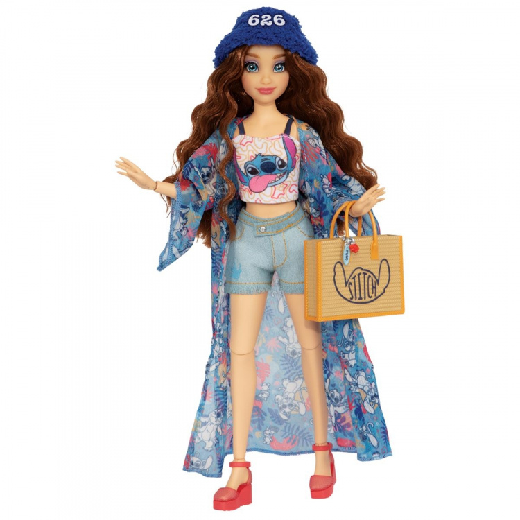 JAKKS Pacific Disney ily 4EVER -muotinukke, jossa on Stitchin inspiroima lisämuoti (2023)