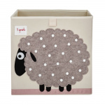 3 Sprouts Säilytyslaatikko - Beige Sheep