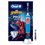 Oral B Vitality Pro Kids Hämähäkkimies sähköhammasharja HBOX