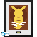 Abysse POKEMON - Kehystetty tuloste Pikachu Silhouette 25 (30x40) Abysse POKEMON - Kehystetty tuloste Pikachu Silhouette 25 (30x40)