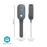 Nedis SmartLife maaperän kosteusmittari | Bluetooth® | Paristokäyttöinen | IP55 | 0 - 100 % | Android™ / IOS Nedis SmartLife maaperän kosteusmittari | Bluetooth® | Paristokäyttöinen | IP55 | 0 - 100 % | Android™ / IOS
