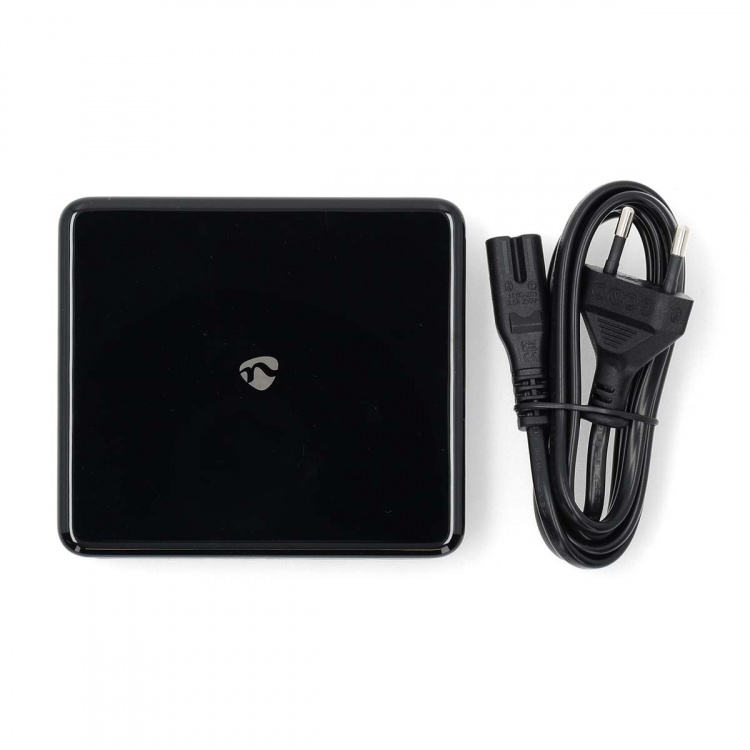 Nedis Pöytälaturi | 65 W | GaN | 1.5 / 2.0 / 2.5 / 3.0 / 3.25 A A | Lähtöliitäntöjen määrä: 4 | USB-A / USB-C™ | Euro | 1.50 m | Automaattinen Jännitteen Valinta Nedis Pöytälaturi | 65 W | GaN | 1.5 / 2.0 / 2.5 / 3.0 / 3.25 A A | Lähtöliitäntöjen määrä: 4 | USB-A / USB-C™ | Euro | 1.50 m | Automaattinen Jännitteen Valinta