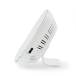 Nedis SmartLife-ilmanlaatumittari | Wi-Fi | Sisältää näytön | Hiilidioksidi (CO2) / Kosteus / Lämpötila | Android™ / IOS | Musta / Valkoinen