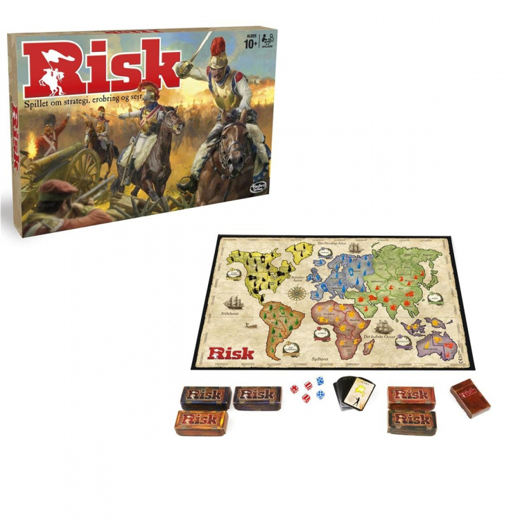 Hasbro Riski - Strategiapeli, valloitus ja voitto (UK) Hasbro Riski - Strategiapeli, valloitus ja voitto (UK)