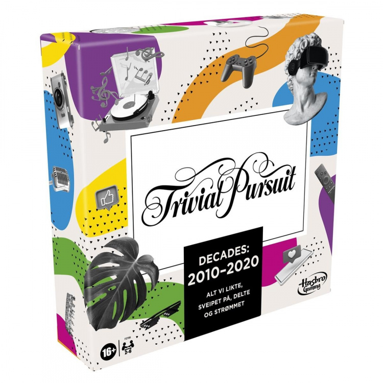 Hasbro Trivial Pursuit vuosikymmenet: 2010-2020 (NO)