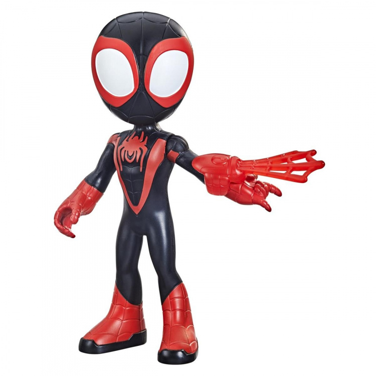 Spidey ja hänen hämmästyttävät ystävänsä Supersized 9 tuuman hahmo Miles Morales