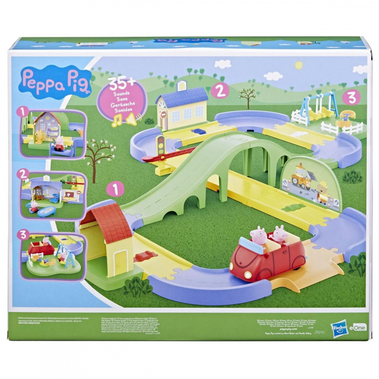 Hasbro Peppa-possu ympäri Peppan kaupunkia Hasbro Peppa-possu ympäri Peppan kaupunkia