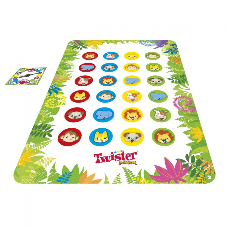 Hasbro Twister Junior 2 peliä yhdessä (DK/NO) Hasbro Twister Junior 2 peliä yhdessä (DK/NO)
