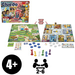Hasbro Cluedo Junior 2 peliä yhdessä (DK/NO) Hasbro Cluedo Junior 2 peliä yhdessä (DK/NO)