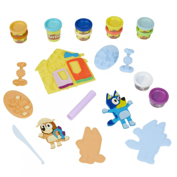 Hasbro Play-Doh Bluey Make \'n Mash -puvut leikkisarja