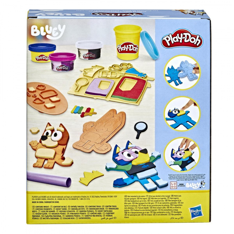 Hasbro Play-Doh Bluey Make \'n Mash -puvut leikkisarja