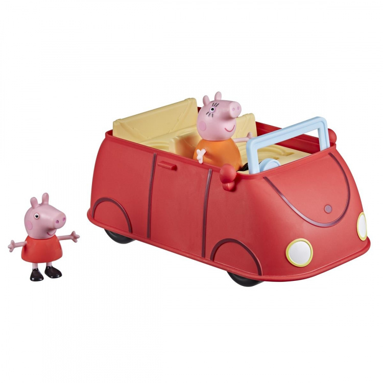 Hasbro Peppa Pig Peppan perheen punainen auto