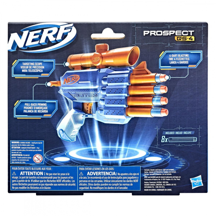 NERF N-Strike Elite 2.0 Prospect QS-4 NERF N-Strike Elite 2.0 Prospect QS-4