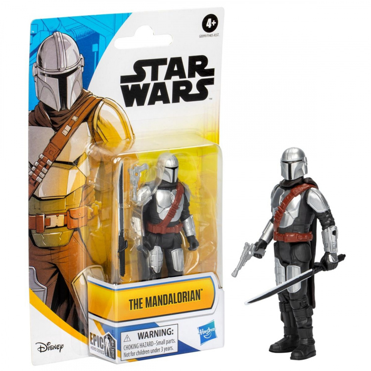 Star Wars Epic Hero -sarjan 4 tuuman hahmo Mandalorian Star Wars Epic Hero -sarjan 4 tuuman hahmo Mandalorian