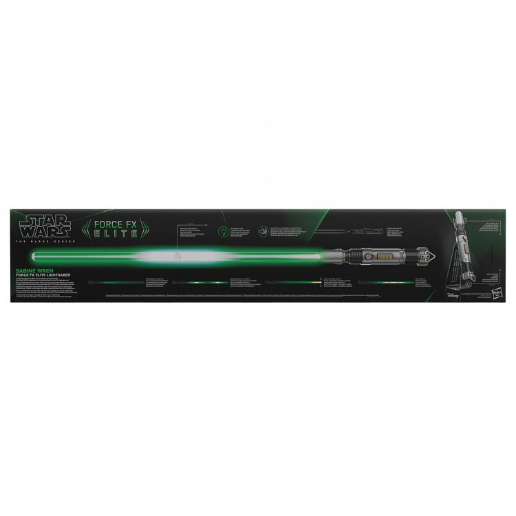 Star Wars Musta sarja Force FX Elite valomiekka Sabine Wren