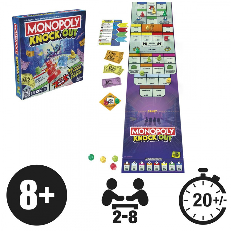 Hasbro Monopoly Knockout (DK)