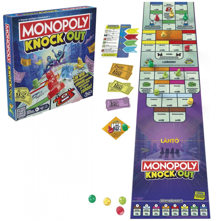 Hasbro Monopoly Knockout (FI) Hasbro Monopoly Knockout (FI)