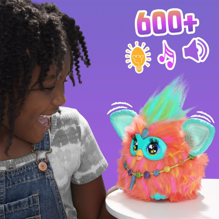 Hasbro Furby interaktiivinen pehmolelu Coral (FI) Hasbro Furby interaktiivinen pehmolelu Coral (FI)