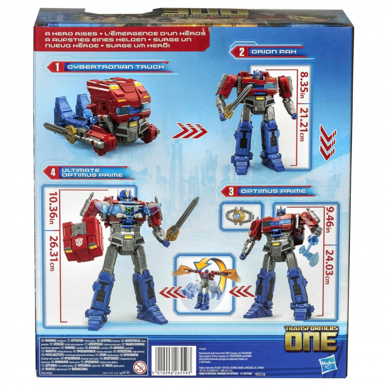 Transformers One Power Flip Optimus