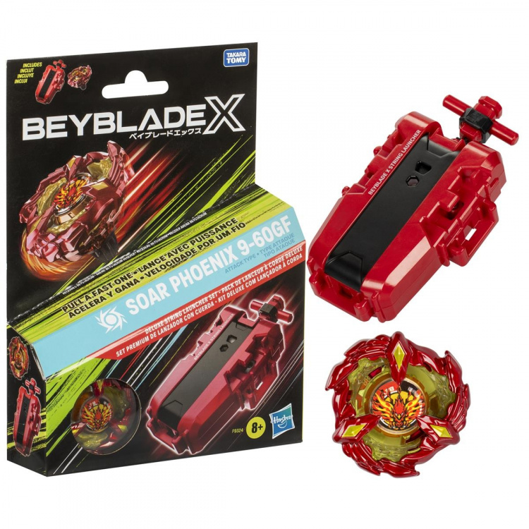 Hasbro Beyblade Burst BBX Deluxe Launcher & Top Soar Phoenix 9-60GFF
