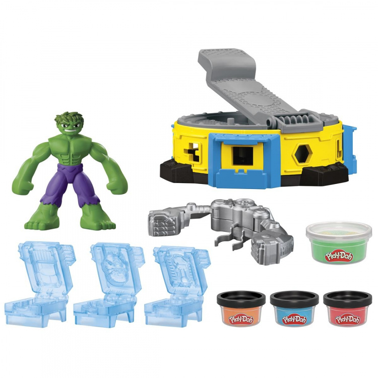 Play-Doh Marvel Hulk & Squish leikkisetti