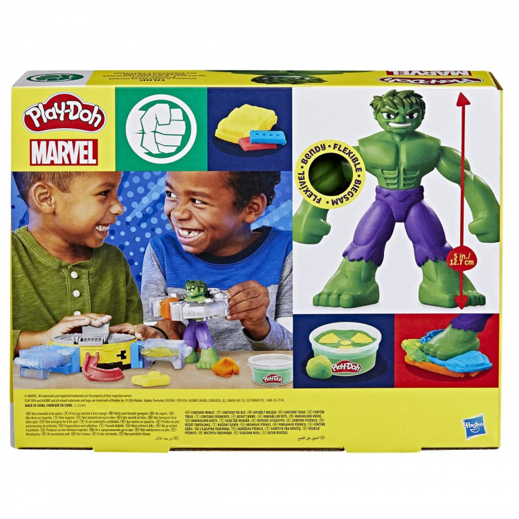 Play-Doh Marvel Hulk & Squish leikkisetti
