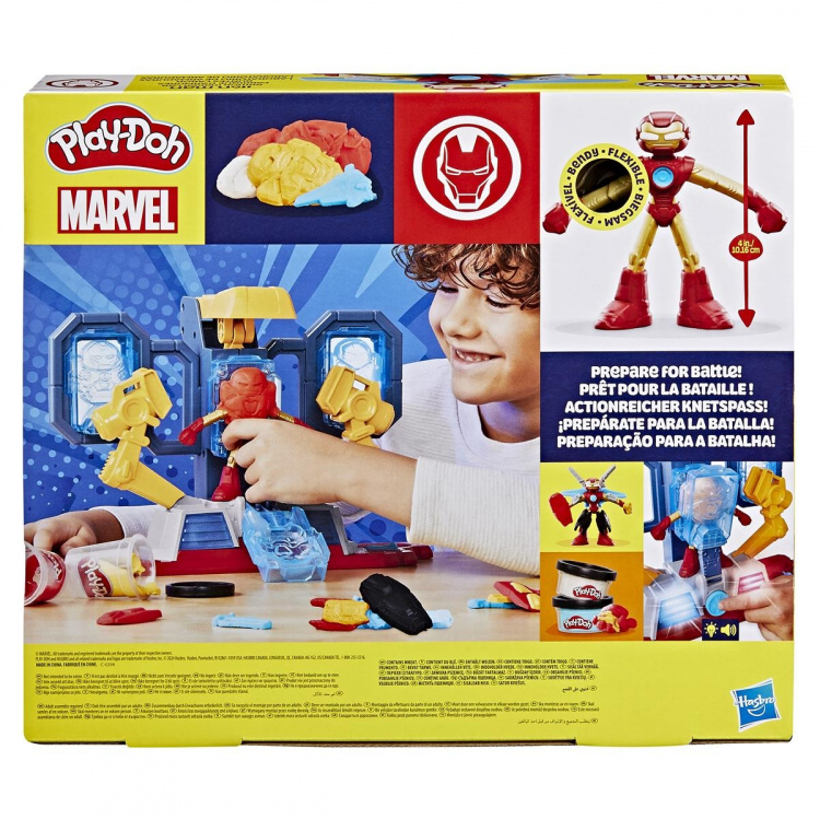 Play-Doh Marvel Iron Man Iron Man Armor Maker Lab leikkisetti
