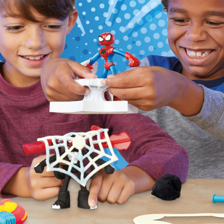 Play-Doh Marvel Spider-Man Launch & Slice -leikkisarja