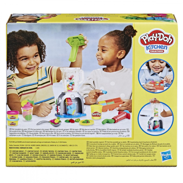 Play-Doh Kitchen Creations leikkisetti Swirlin Smoothies tehosekoitin