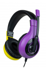 Bigben Interactive Stereo Gaming Headset V1 - violetti + keltainen (Switch)