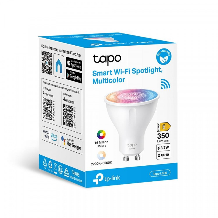TP-Link Tapo Smart Wi-Fi-valonheitin, monivärinen /Tapo L630 TP-Link Tapo Smart Wi-Fi-valonheitin, monivärinen /Tapo L630