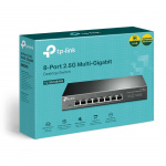 TP-Link 8-porttinen 2.5G Multi-Gigabit Desktop-kytkin TP-Link 8-porttinen 2.5G Multi-Gigabit Desktop-kytkin