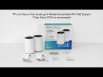 TP-Link Deco XE75 (3-pack) Wi-Fi 6E AXE5400 Koko kodin verkko-WiFi-järjestelmä (Whole-Home Mesh)