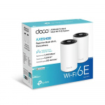 TP-Link Deco XE75 (2-pack) Wi-Fi 6E AXE5400 Koko kodin verkko-WiFi-järjestelmä (Mesh) TP-Link Deco XE75 (2-pack) Wi-Fi 6E AXE5400 Koko kodin verkko-WiFi-järjestelmä (Mesh)