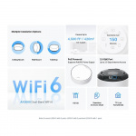 TP-Link Deco X50-PoE Wi-Fi 6 AX3000 Mesh-järjestelmä PoE:llä (2-pack)