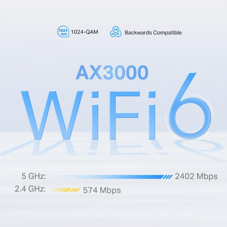 TP-Link Deco X50 AX3000 5G Whole-Home Mesh Wi-Fi 6 -yhdyskäytävässä