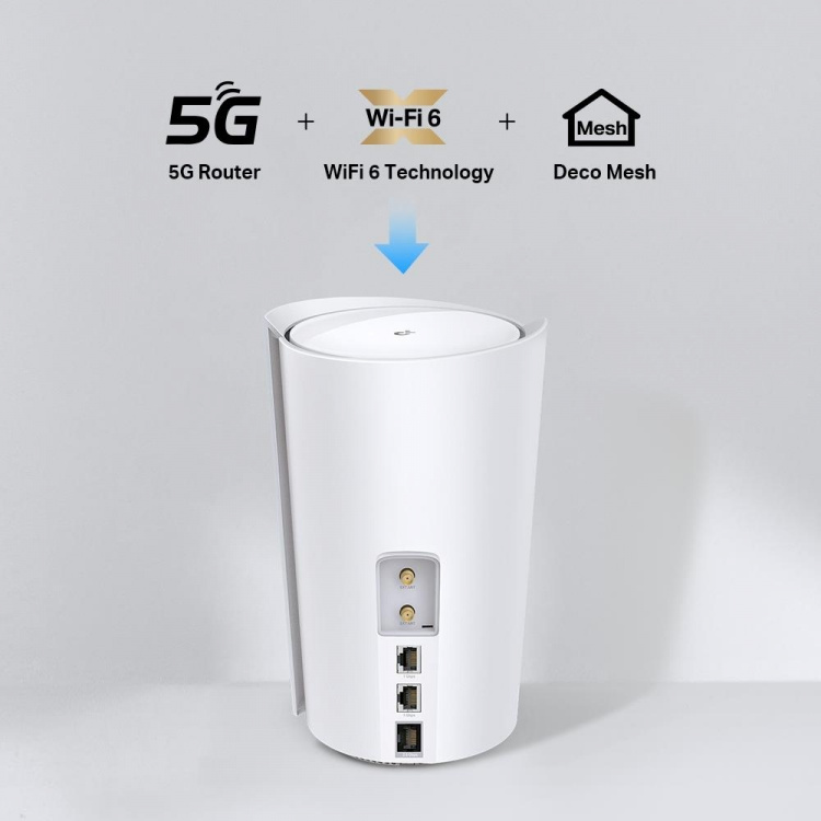 TP-Link Deco X50 AX3000 5G Whole-Home Mesh Wi-Fi 6 -yhdyskäytävässä