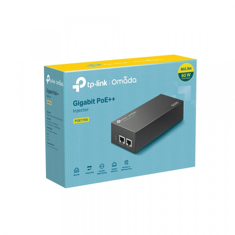 TP-Link PoE++ Injektori TP-Link PoE++ Injektori