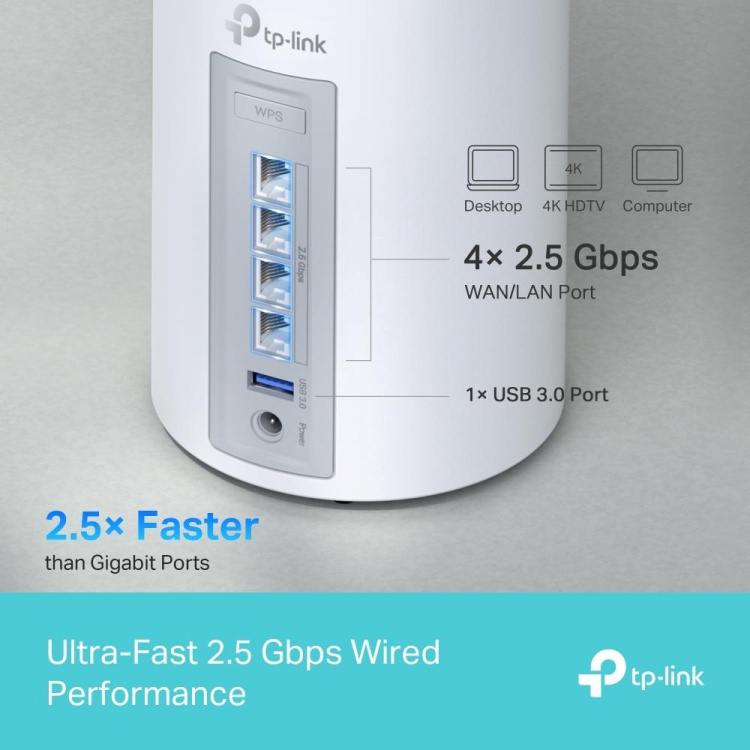 TP-Link Deco BE65 Wi-Fi 7 BE9300 Koko kodin verkko-WiFi-järjestelmä (1-pack) TP-Link Deco BE65 Wi-Fi 7 BE9300 Koko kodin verkko-WiFi-järjestelmä (1-pack)