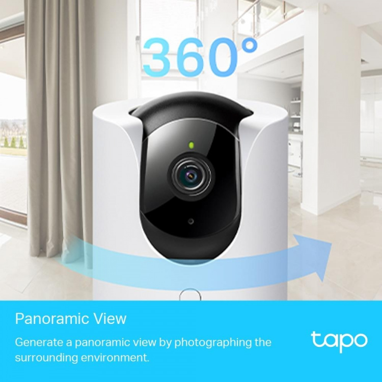 TP-Link Tapo Pan/Tilt AI Home Security Wi-Fi-kamera / Tapo C225 TP-Link Tapo Pan/Tilt AI Home Security Wi-Fi-kamera / Tapo C225