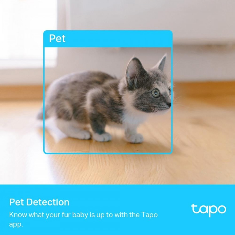 TP-Link Tapo Pan/Tilt AI Home Security Wi-Fi-kamera / Tapo C225 TP-Link Tapo Pan/Tilt AI Home Security Wi-Fi-kamera / Tapo C225