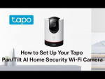 TP-Link Tapo Pan/Tilt AI Home Security Wi-Fi-kamera / Tapo C225 TP-Link Tapo Pan/Tilt AI Home Security Wi-Fi-kamera / Tapo C225