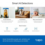 TP-Link Tapo Pan/Tilt AI Home Security Wi-Fi-kamera /Tapo C220 TP-Link Tapo Pan/Tilt AI Home Security Wi-Fi-kamera /Tapo C220